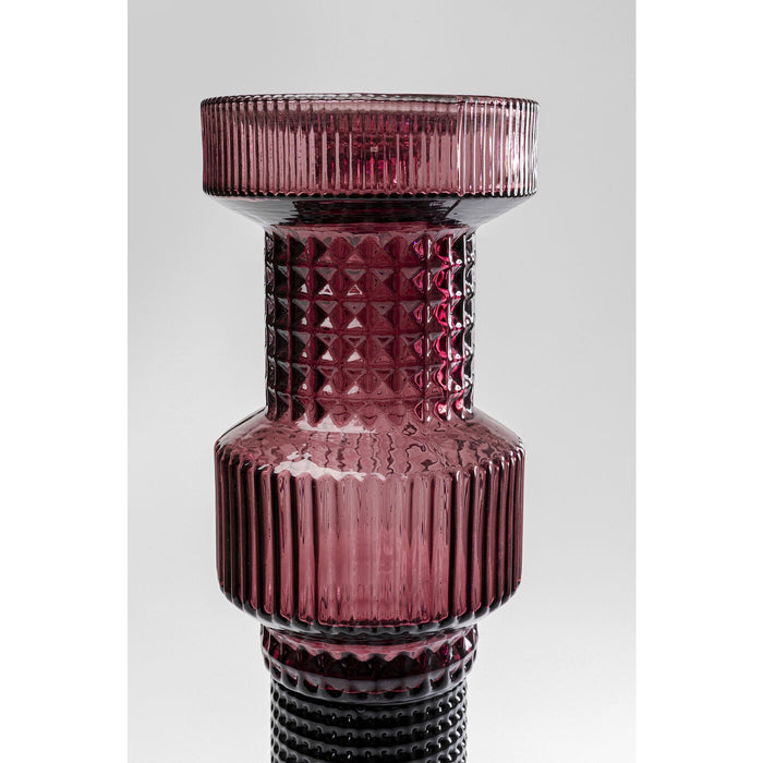 Kandelaar Marvelous Duo grijs roze 49cm Kare Design