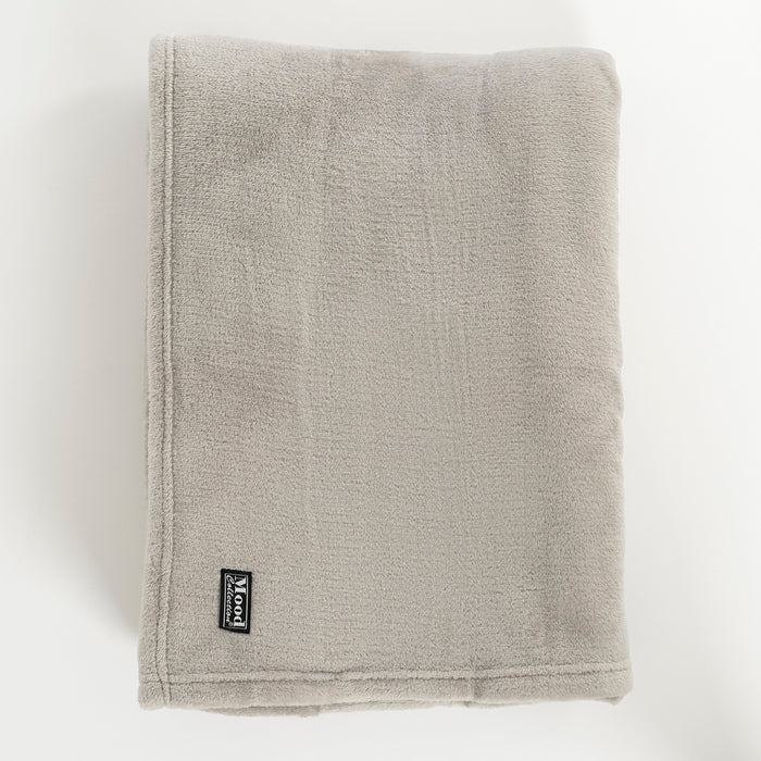 Mica Decorations Famke Fleece Plaid - 180 x 130 cm - Beige