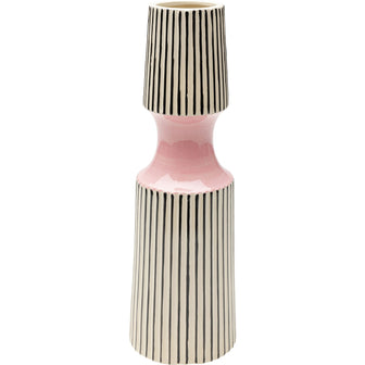 Vaas Calabria roze 41cm Kare Design