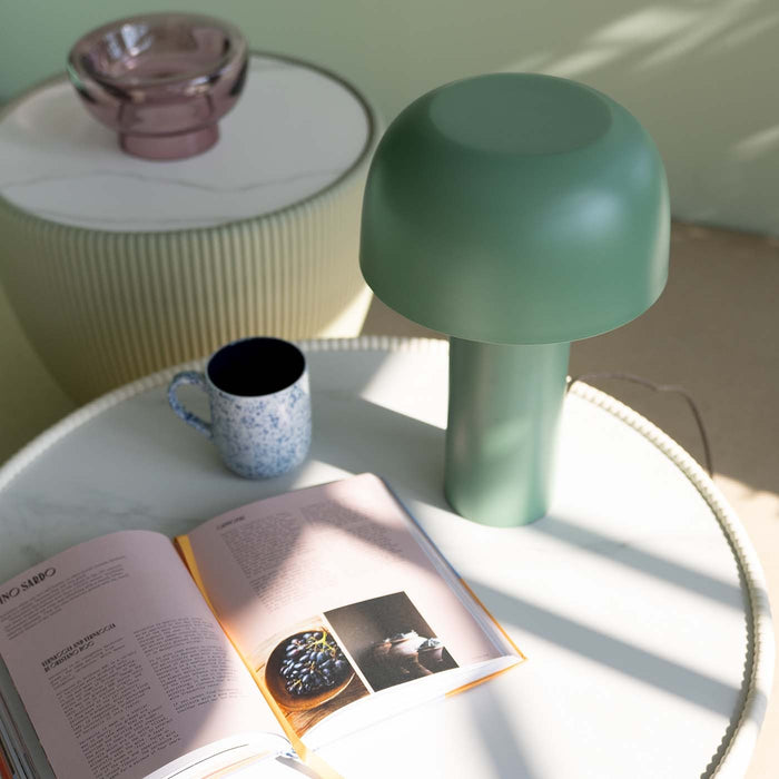 Kare Design Loungy Tafellamp groen