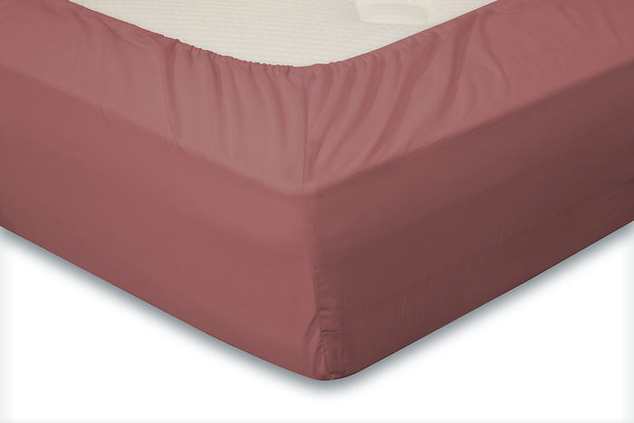 Eleganzzz Hoeslaken Jersey Katoen Stretch 35cm Hoge Hoek - rose