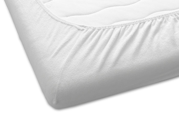 Dutch Dreams Hoeslaken Flanel Stretch 25cm Hoge Hoek Set van 2 - wit