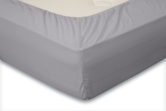 Eleganzzz Hoeslaken Jersey Katoen Stretch 35cm Hoge Hoek - licht grijs