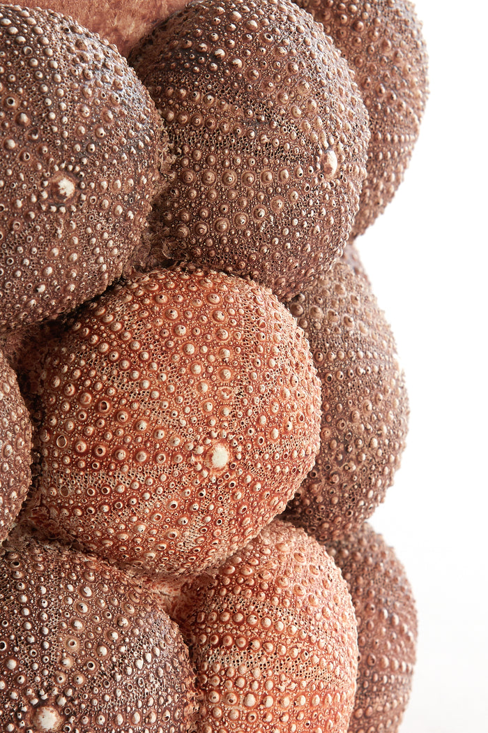 Light & Living - Vaas SEA URCHIN - Ø25x40cm - Rood