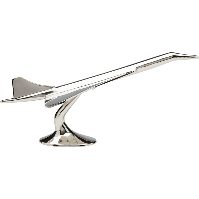 Kare Design woonaccessoires - vliegtuig - zilver
