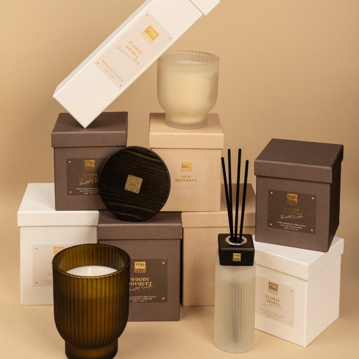 PTMD - Oud Minerale Fragrance candle + sticks