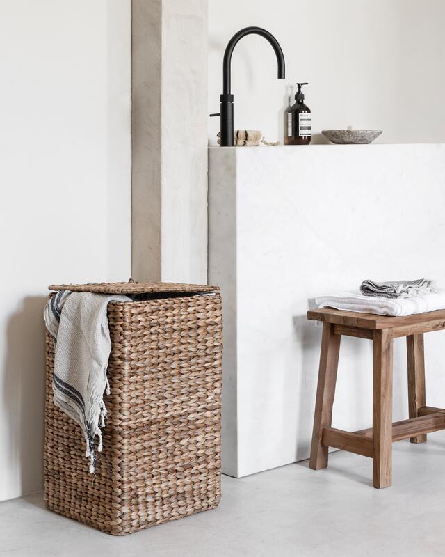 MUST Living Laundry basket Palawan NATURAL,60x33x33 cm