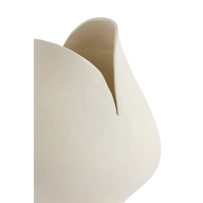 Light & Living - Vaas PENEDO - Ø31.5x37cm - Wit