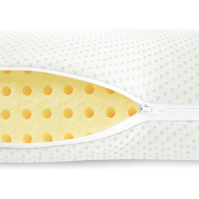 Mister Sandman Aloe-vera kussen met wasbare hoes 40x80cm