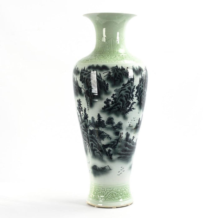 Fine Asianliving Chinese Vaas Staand D40xH100cm