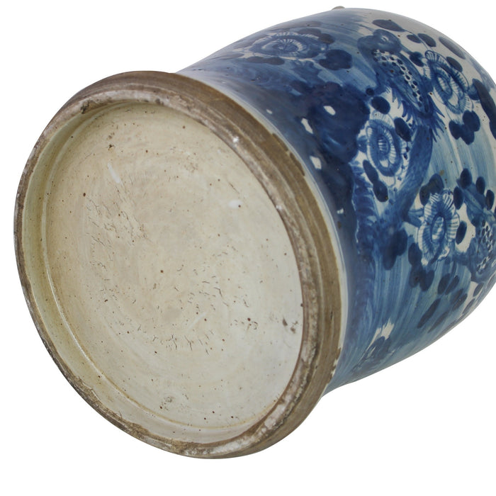 Fine Asianliving Chinese Gemberpot Blauw Wit