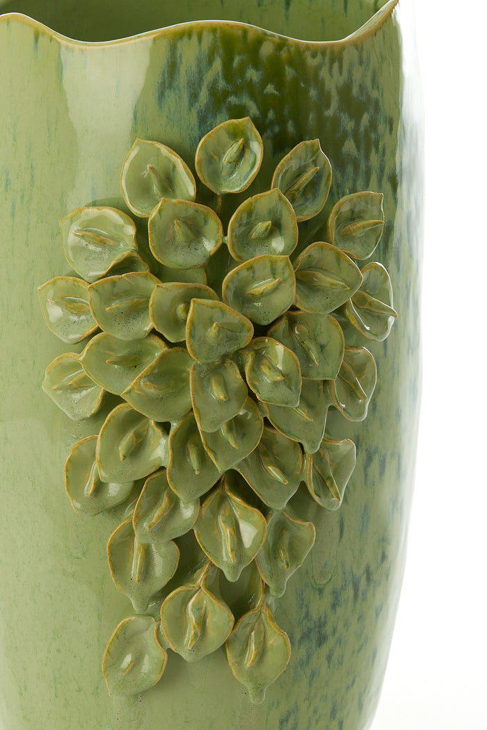 Light & Living - Vaas AMIATA - 31.5x27x50cm - Groen