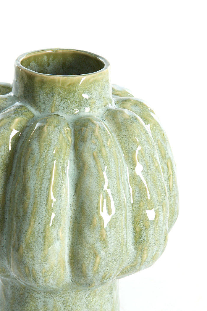 Light & Living - Vaas ALIVERI - Ø25x29cm - Groen