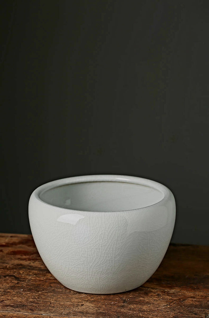 Fine Asianliving Chinese Plantenpot Keramiek Craquelé