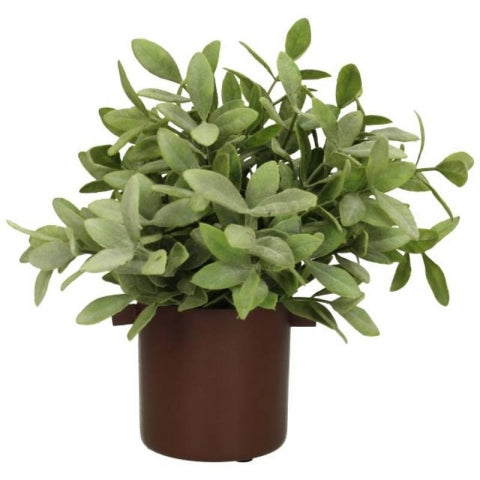 HD Collection Bloempot Rosa - Metaal - 10x12x9cm (BxHxD)