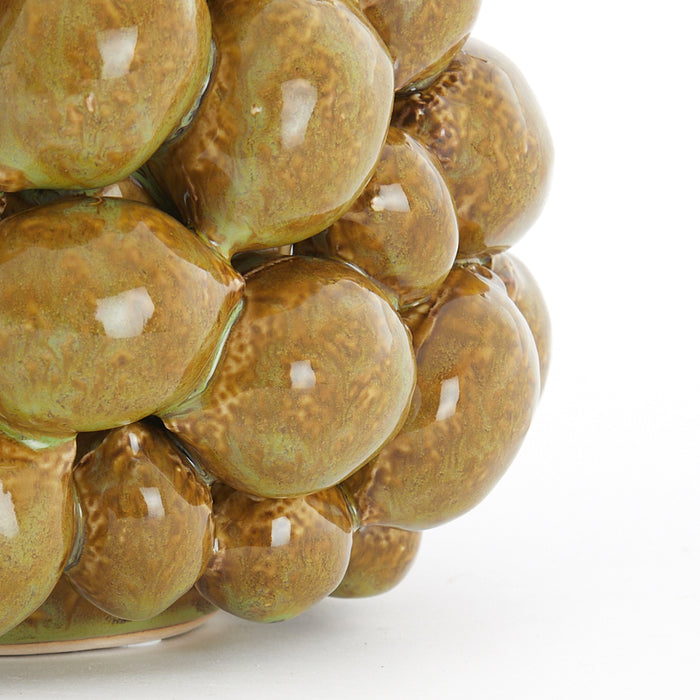 Light & Living - Vaas CITRUS - Ø19x21cm - Bruin