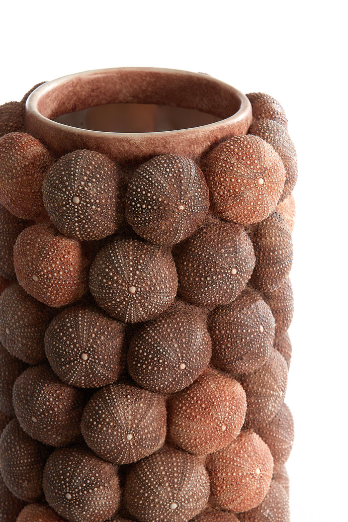 Light & Living - Vaas SEA URCHIN - Ø19x32.5cm - Rood