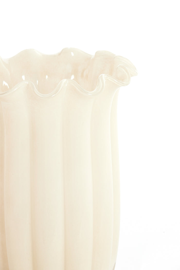 Light & Living - Vaas SEDONA - Ø23.5x38cm - Wit