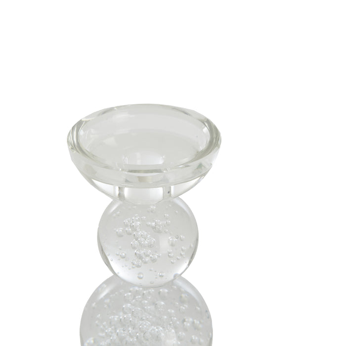 Light & Living - Kandelaar ITINGA - Ø10x26.5cm - Helder