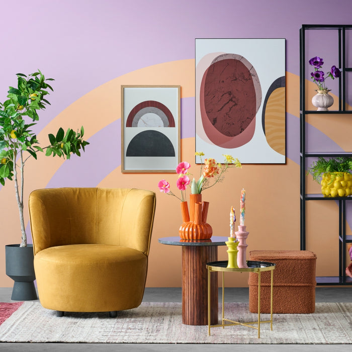 HD Collection Kandelaar Lines - Keramiek - 8x24x8cm (BxHxD)