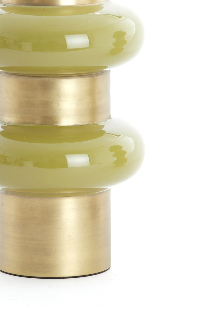 Light & Living - Vaas MALLORY - Ø16.5x37cm - Groen