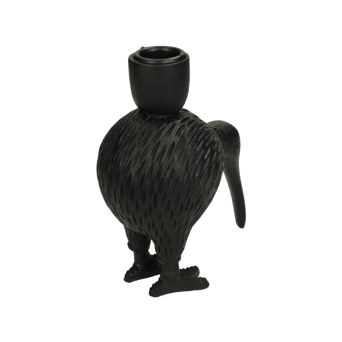 HD Collection Kandelaar Lijster - - Polystone - 13x15x7cm (BxHxD)