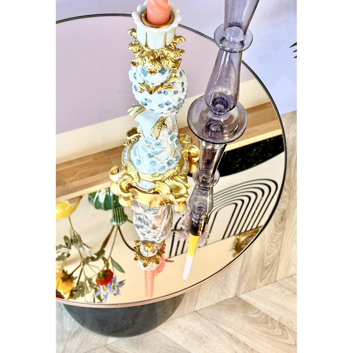 HD Collection Kandelaar Classic - Glas - 9x30x9cm (BxHxD)