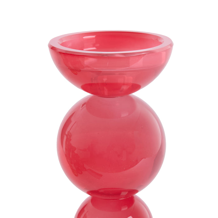 Light & Living - Kandelaar ITINGA - Ø10x26.5cm - Rood