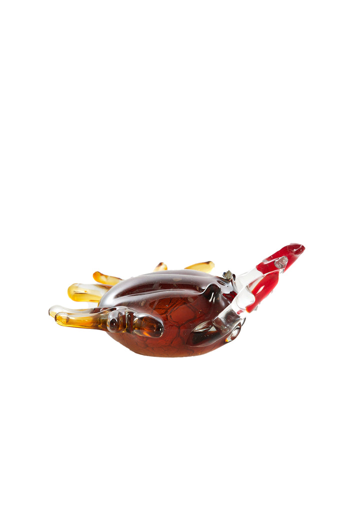 Light & Living - Ornament CRAB - 20x5x6cm - Bruin