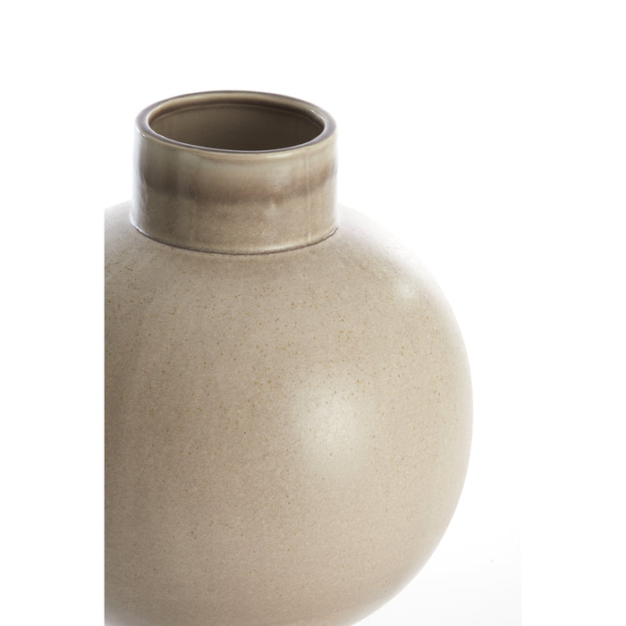 Light & Living Light&living Vaas deco Ø34x46 cm ZELATA keramiek zand