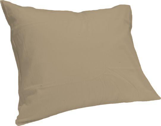 Eleganzzz Kussensloop Hotelsluiting Perkal Katoen zand