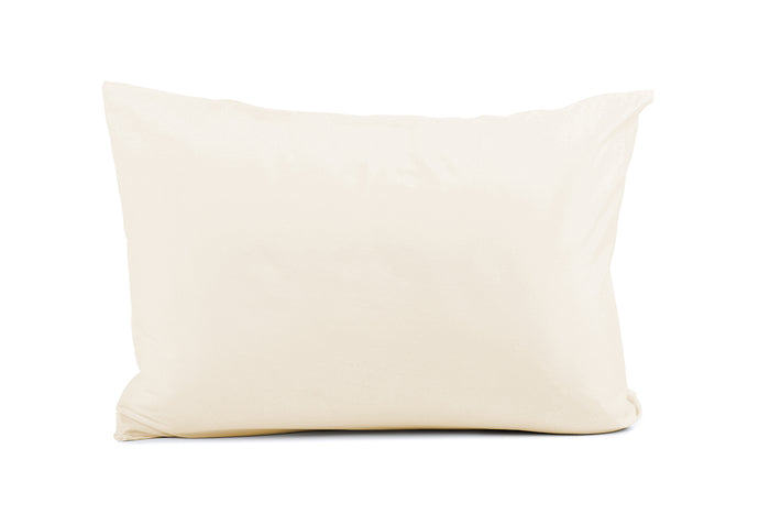 Eleganzzz Kussensloop Hotelsluiting Perkal Katoen ivoor