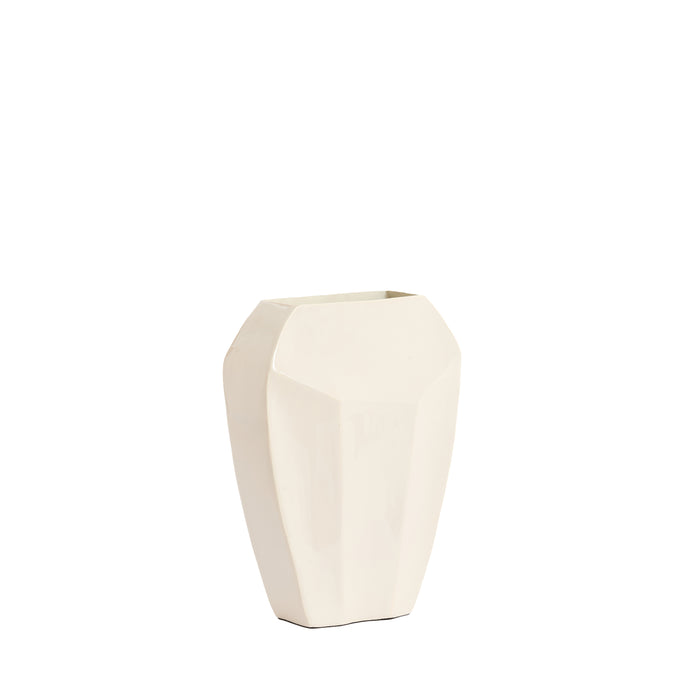 Light & Living - Vaas CORDOBA - 25x11x34cm - Wit