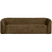 WOOOD Sloping 3-Zits Bank - Velvet - Brass