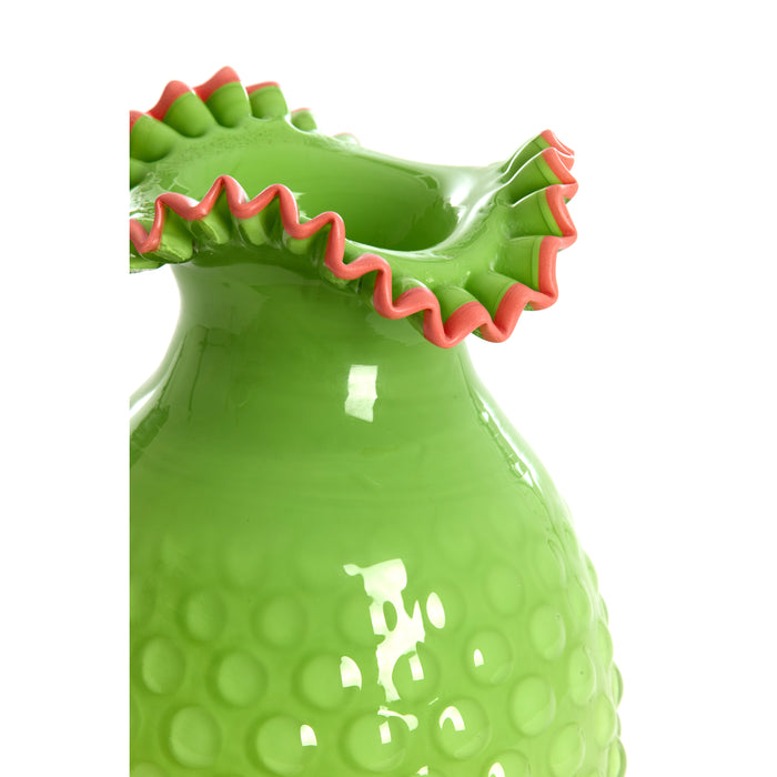 Light & Living - Vaas BERANE - Ø21x33.5cm - Groen