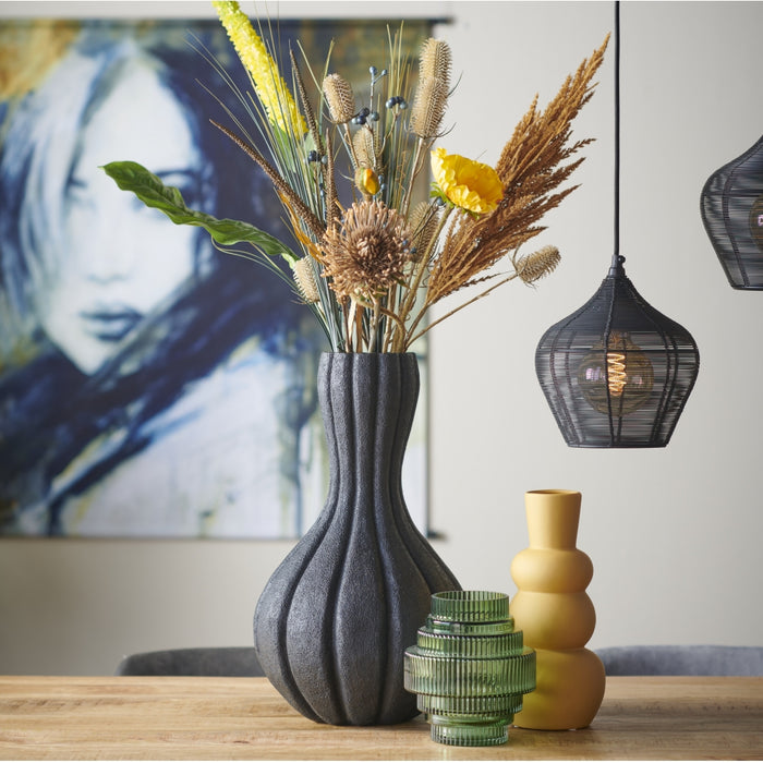 HD Collection Vaas Helle - Keramiek - 14x30x14cm (BxHxD)