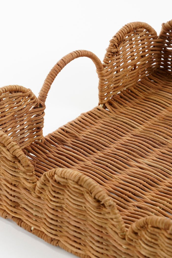 Mica Decorations Eleta Dienblad - Set van 2 - L50 x B35 x H8 cm