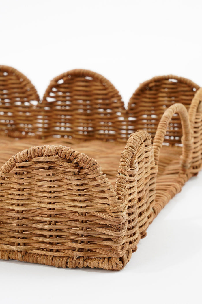 Mica Decorations Eleta Dienblad - Set van 2 - L50 x B35 x H8 cm