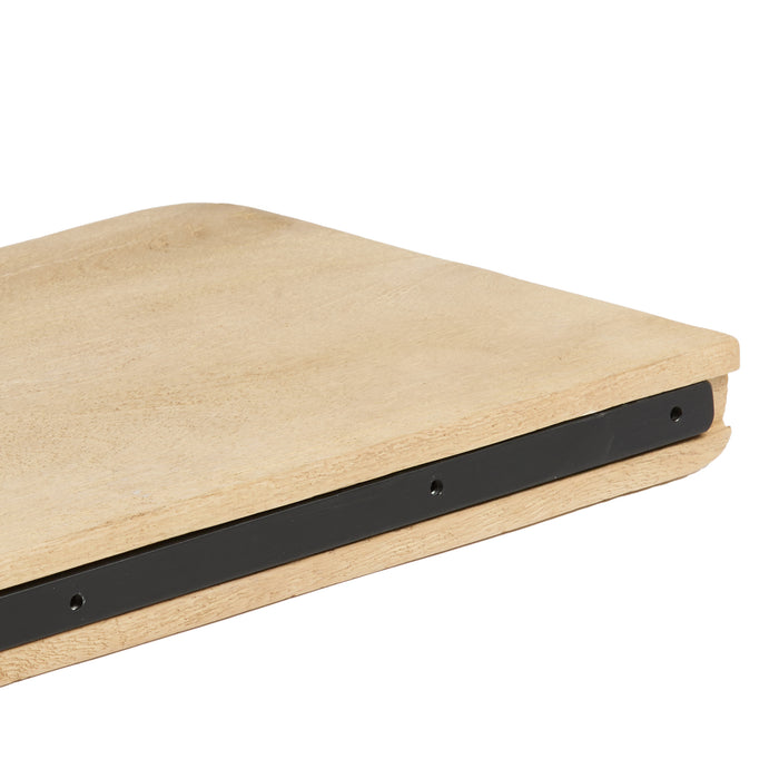 Light & Living - Wandplank DELGADO - 41x25x4cm - Bruin