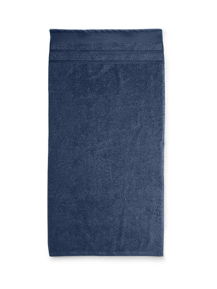 LINNICKBadstof Badlaken Katoen 70x140cm - ocean blue - set van 4