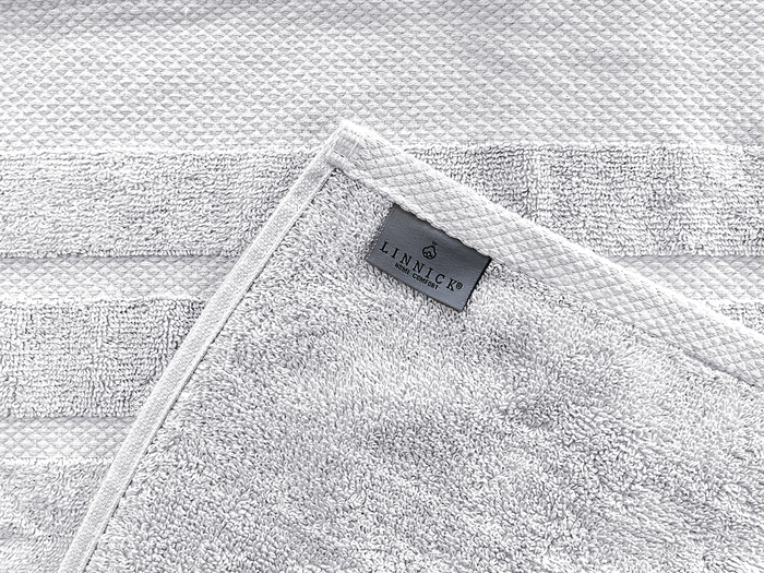 LINNICKBadstof Badlaken Katoen 70x140cm - white - set van 4