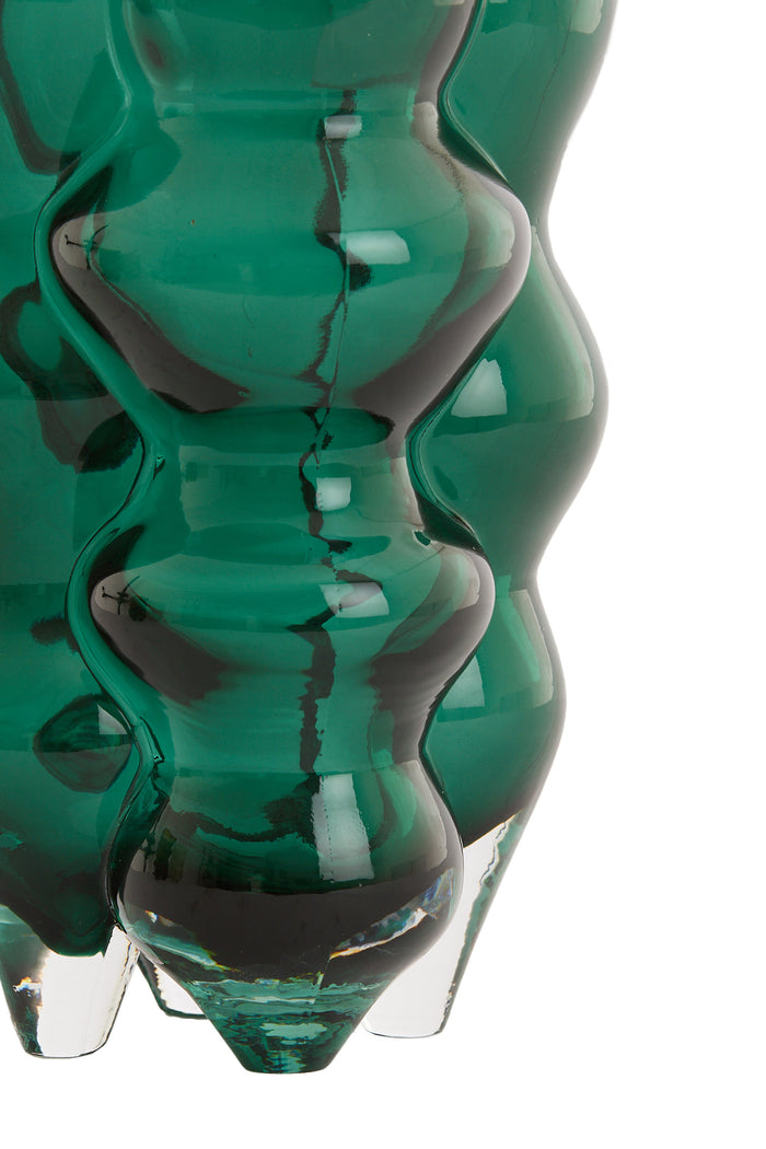 Light & Living Light&living Vaas Ø19,5x34 cm CEREA glas groen