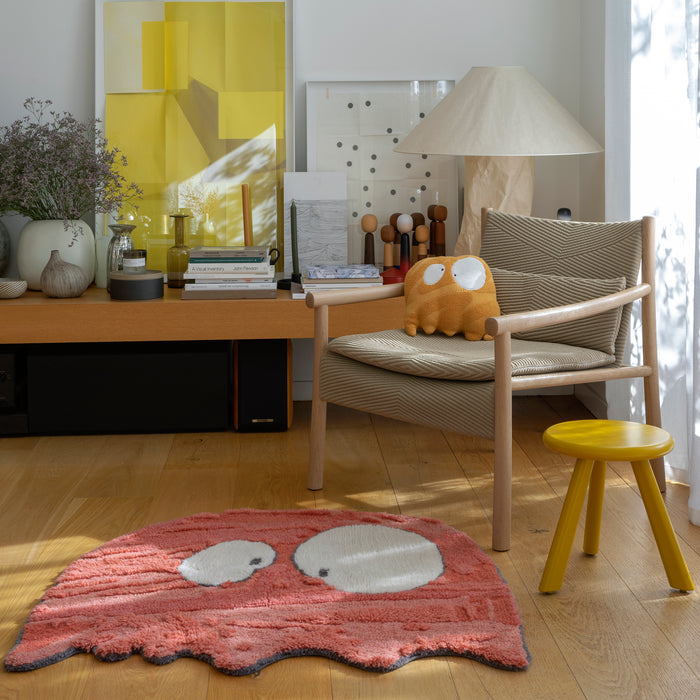 Lorena Canals Edgar Plans Vloerkleed 100 x 100 cm - Ghosty