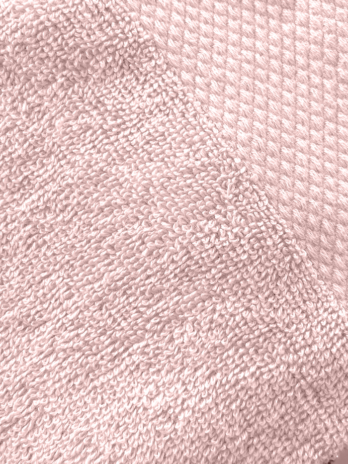 LINNICKBadstof Badlaken Katoen 70x140cm - light pink - 2X