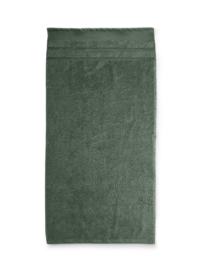 LINNICKBadstof Badlaken Katoen 70x140cm - olive green - 2X