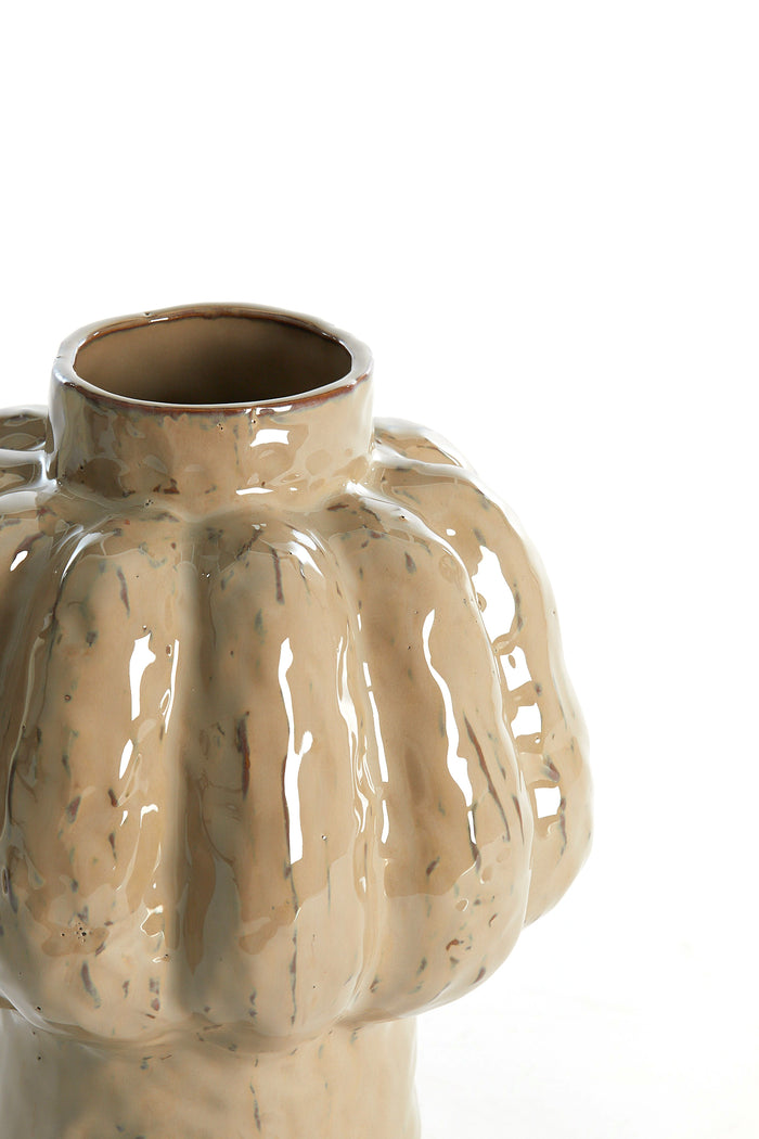 Light & Living - Vaas ALIVERI - Ø21.5x25cm - Bruin