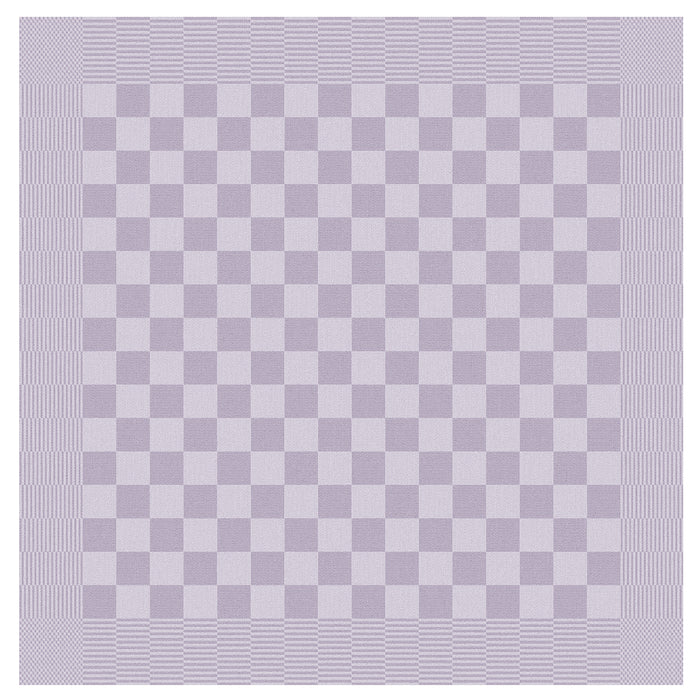 DDDDD 2x theedoek + 2x keukendoek Barbeque & logo - lila