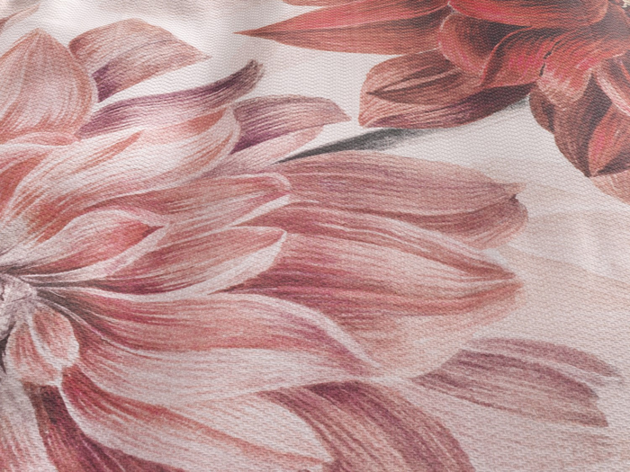 Heckett Lane Dekbedovertrek Katoen Dobby Flori - off white