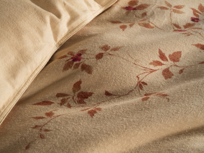 Heckett Lane Dekbedovertrek Flanel Tommaso - yellow