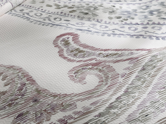 Heckett Lane Dekbedovertrek Katoen Dobby Muelle - white